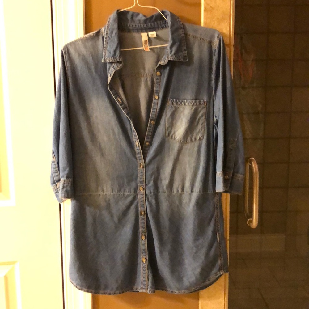 Denim tunic